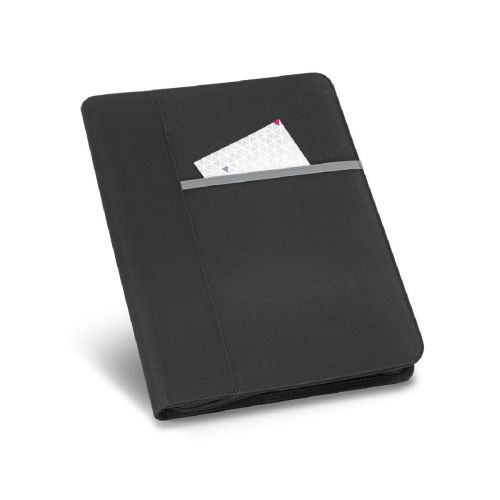 AUSTER - Porte-documents A4 A4 en 600D avec bloc de pages lignées