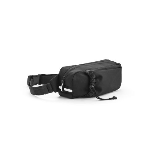 DELFOS POUCH - Sac de taille en 300D polyester recyclé et 600D polyester recyclé avec éléments réfléchissants