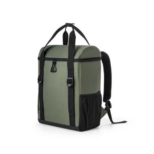 ROMA L - Sac à dos isotherme rembourré en polyester recyclé 600D ripstop 16 L