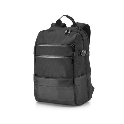 ZIPPERS BPACK - Sac à dos pour ordinateur portable 15.6'' en polyester 300D et jacquard 840D