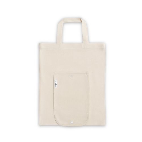 BEIRUT - Sac pliable en coton (50%), coton recyclé (30%) et polyester (20% rPET) (140 g/m²)