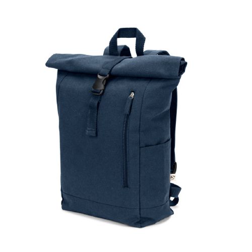 SAINT - Sac à dos à enroulement en coton recyclé et polyester recyclé (380 g/m²)