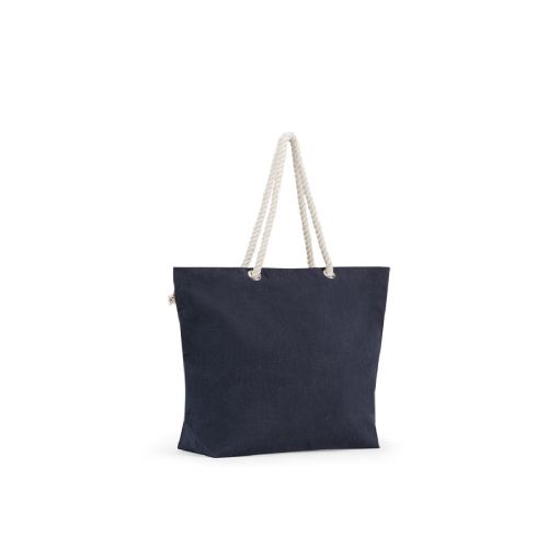 ATHENS - Sac de plage en coton recyclé (70 %) et polyester recyclé (30 %) (220 g/m²)