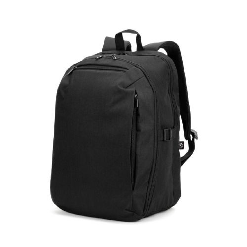 UDINE - Sac avec un compartiment à ouverture complète en polyester recyclé haute densité 300D 16 pouces