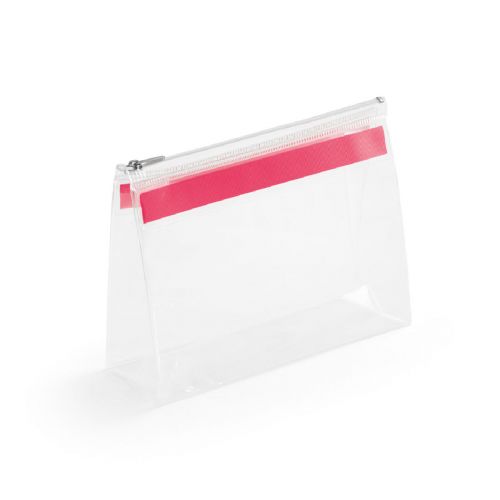 CHASTAIN - Transparent. Pochette EVA avec fermeture éclair