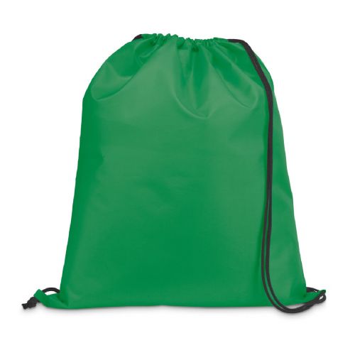 CARNABY - Sac à dos 210D avec cordons de serrage noirs