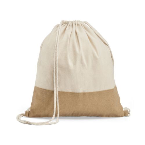 SABLON - Sac type sac-à-dos 100% coton (160 g/m²)