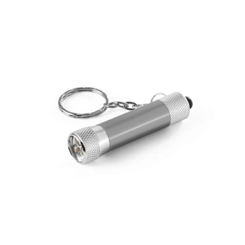LERGAN - Porte-clés en aluminium avec lampe de poche 3 LED