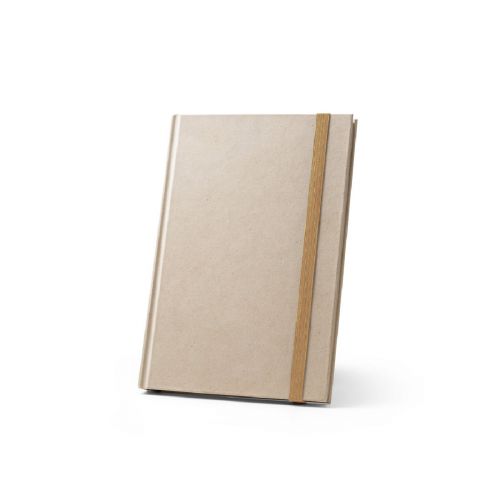 DICKINSON - Cahier A5 à couverture rigide en papier de canne à sucre (80 % canne à sucre) avec pages lignées