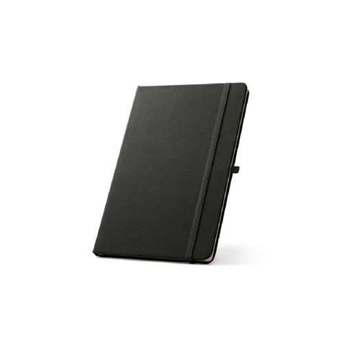 ANNE - Cahier A5 en polyester recyclé (100% rPET) avec pages lignées