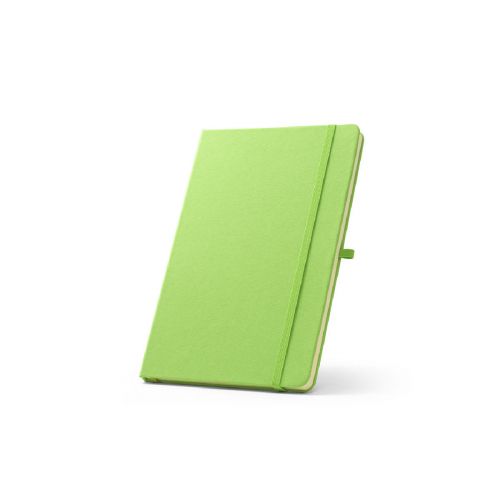 ANNE - Cahier A5 en polyester recyclé (100% rPET) avec pages lignées