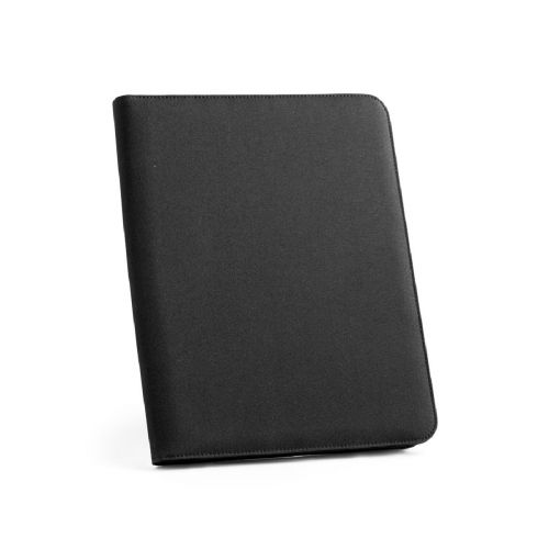 EMERGE FOLDER - Porte documents A4 en 300D polyester recyclé (100% rPET) avec fermeture éclair