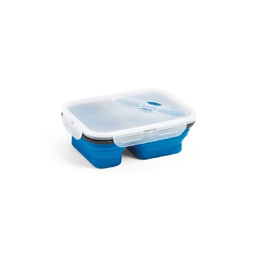 DILL - Lunch Box. Boîte hermétique rétractable en silicone et PP (480 et 760 mL)