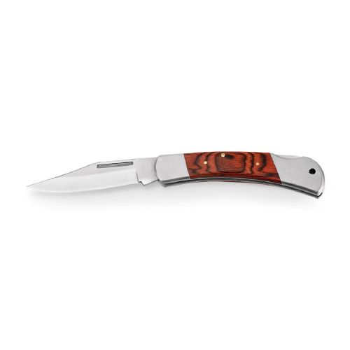 FALCON II - Canif en acier inoxydable et bois