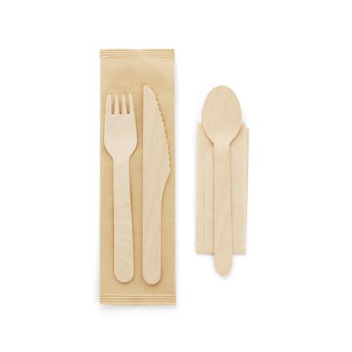 SUYA - Ensemble de couverts en bois