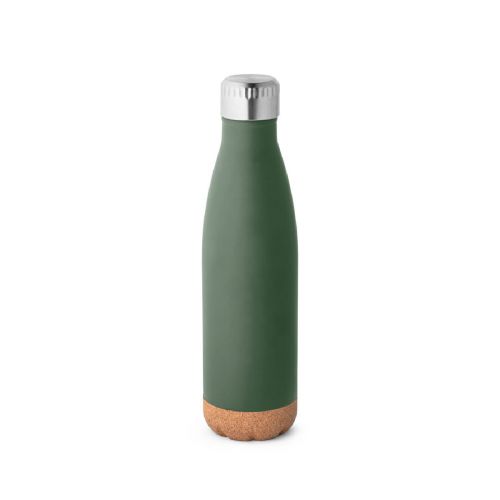 SOLBERG - Thermos 560mL en acier inox avec base en liège