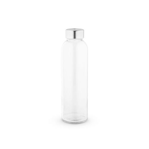 SOLER - Bouteille en verre 500mL avec bouchon en acier inox à sublimation