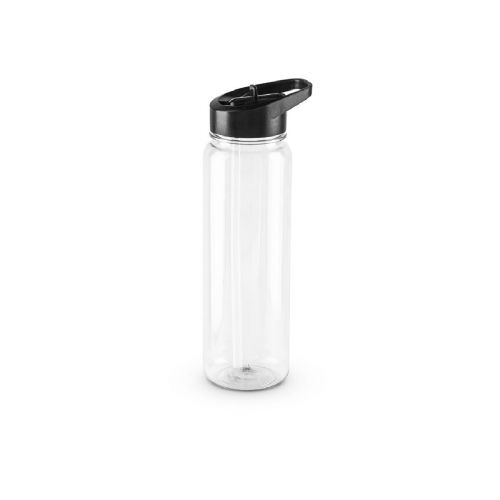 GILMORE - Bouteille de sport en PET recyclé (100% rPET), translucide, finition brillante 750 mL