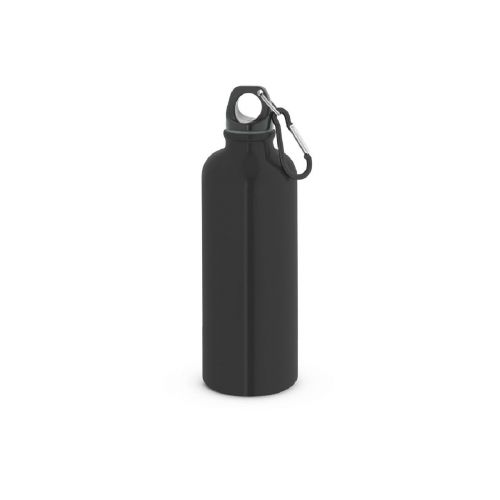KELCE - Bouteille en acier inoxydable à simple paroi avec mousqueton 550 ml