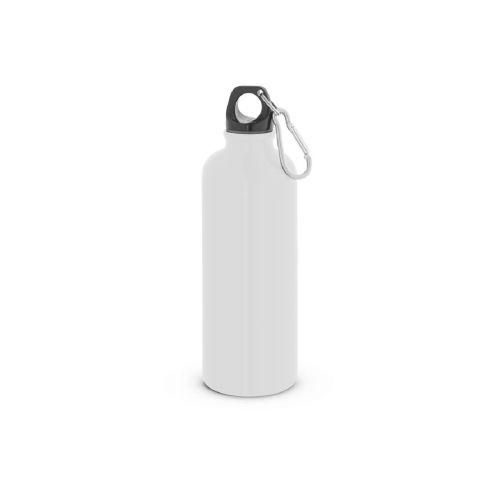 KELCE - Bouteille en acier inoxydable à simple paroi avec mousqueton 550 ml
