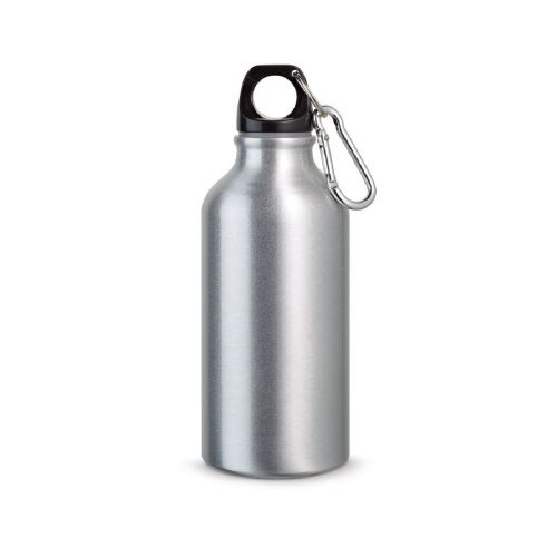 LANDSCAPE S - Bouteille de sport 400mL en aluminium avec mousqueton
