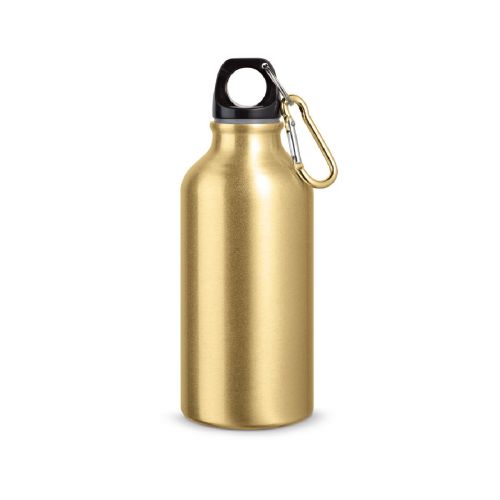LANDSCAPE S - Bouteille de sport 400mL en aluminium avec mousqueton
