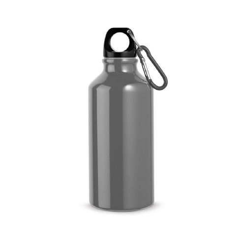 LANDSCAPE S - Bouteille de sport 400mL en aluminium avec mousqueton