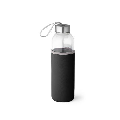 RAISE - Bouteille de sport en verre et acier inoxydable 520 mL