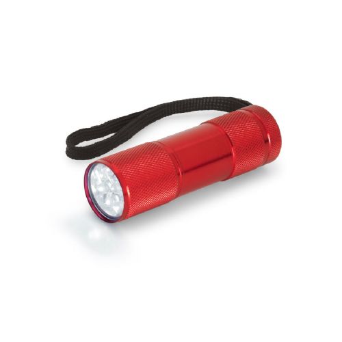 FLASHY - Lampe de poche en aluminium avec 9 LED