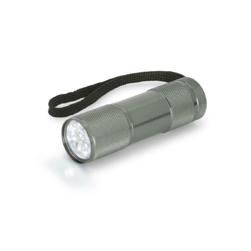 FLASHY - Lampe de poche en aluminium avec 9 LED