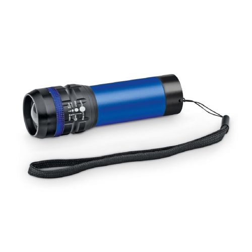 ZOOMIN - Lampe de poche en aluminium avec fonction zoom avec 3 modes d'éclairage