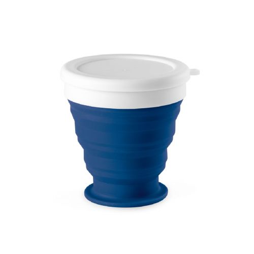 ASTRADA - Verre de voyage pliable 250mL en silicone et PP