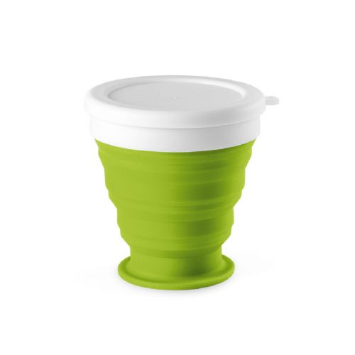 ASTRADA - Verre de voyage pliable 250mL en silicone et PP
