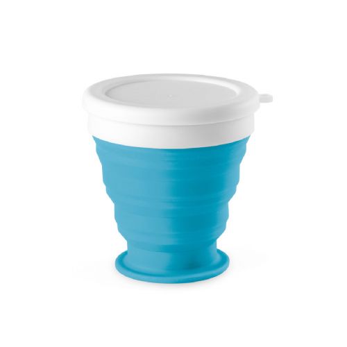 ASTRADA - Verre de voyage pliable 250mL en silicone et PP
