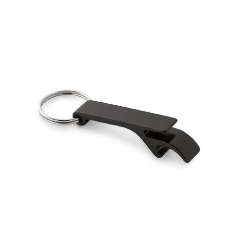 RE-BAITT - Porte-clés avec décapsuleur en aluminium recyclé (100% rAL)