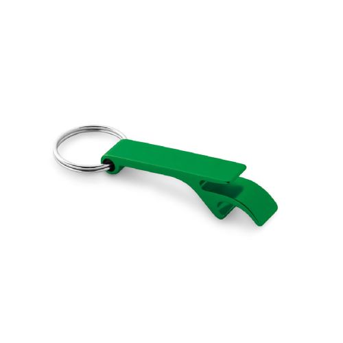 RE-BAITT - Porte-clés avec décapsuleur en aluminium recyclé (100% rAL)