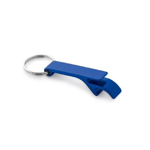 RE-BAITT - Porte-clés avec décapsuleur en aluminium recyclé (100% rAL)
