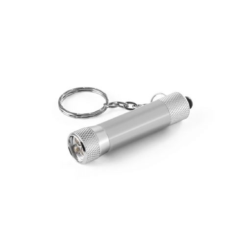 RE-LERGAN - Porte-clés en aluminium (92 % recyclé) avec lampe de poche LED à 3 lumières