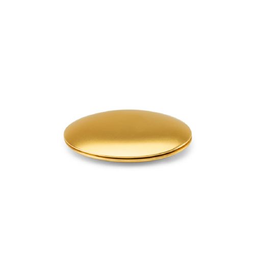 KAYLA - Miroir rond double face en aluminium avec fermeture magnétique