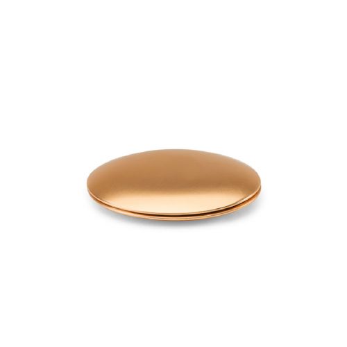 KAYLA - Miroir rond double face en aluminium avec fermeture magnétique