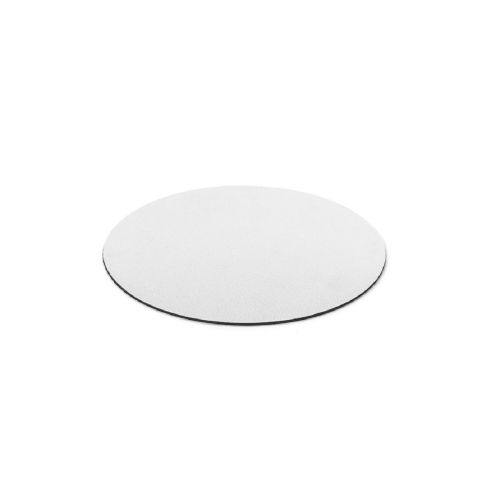 BLAIR ROUND - Tapis de souris rond avec base en caoutchouc