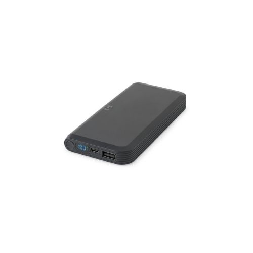 BECKER 10 - Batterie nomade de 10 000 mAh en ABS recyclé (100 % rABS) avec chargeur sans fil ultrarapide de 15 W