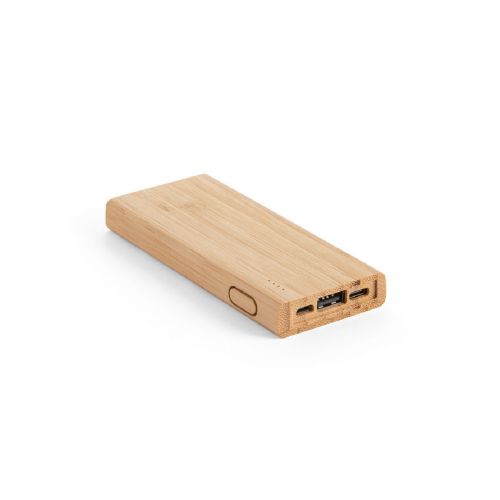 KOHN - Power bank 5 000 mAh en bambou