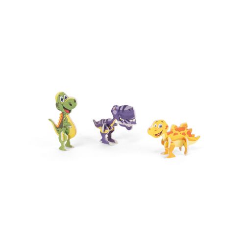 DINOSAURUS - Puzzle 3D en papier en forme de dinosaure