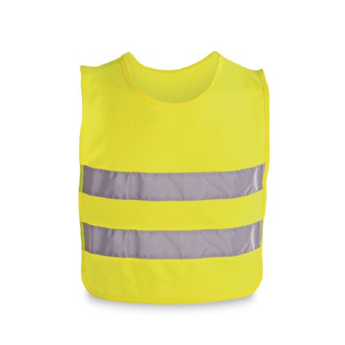 MIKE - Gilet réfléchissant pour enfant, 100 % polyester