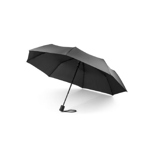 CIMONE - Parapluie pliable en polyester recyclé (100% rPET) pongé 190T avec ouverture automatique