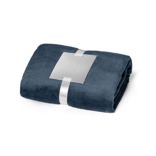 DYLEAF - Couverture polaire (240 g/m²) avec ruban pour carte de personnalisation
