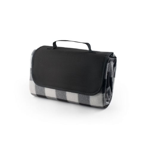 RILEY II - Couverture de pique-nique doublée EPE (180 g/m²) avec motif