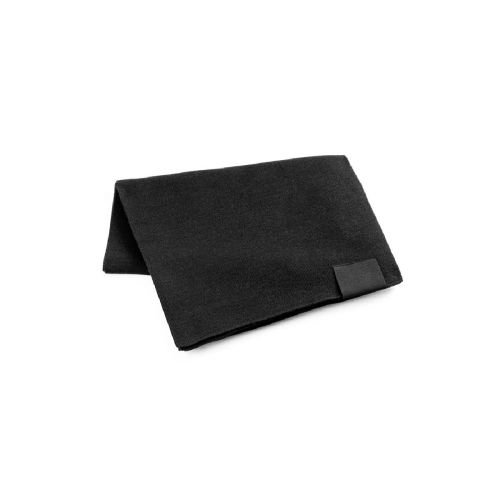 SERENITY - Écharpe en polyester recyclé (100% rPET) avec détail cousu pour la personnalisation