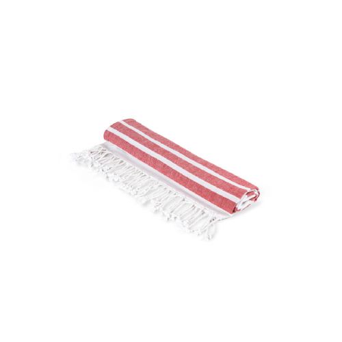 SARDENHA - Serviette de plage en coton (70% recyclé) et polyester (30% recyclé) (180 g/m²)